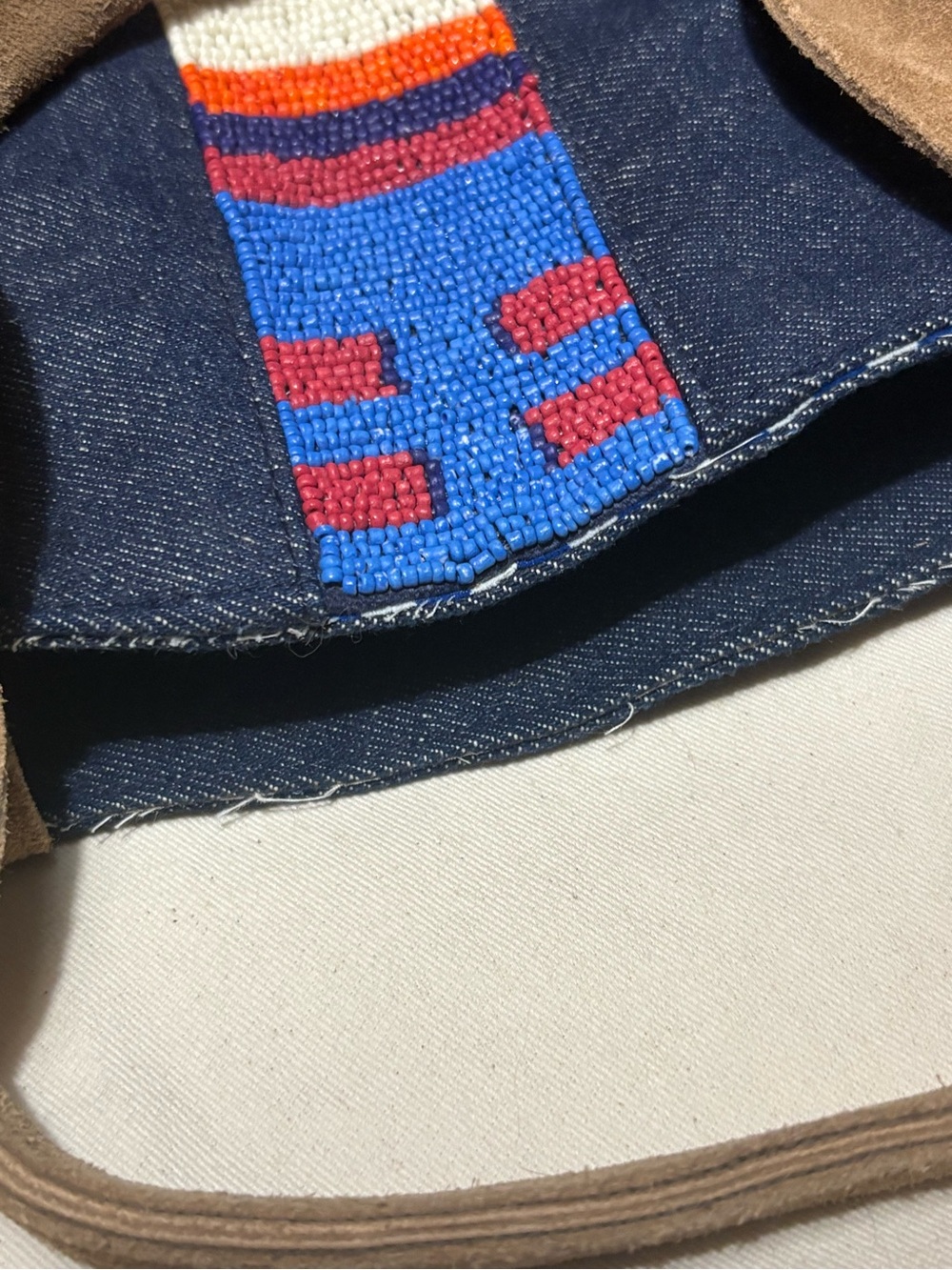 Parker Thatch Denim Bucket Bag w/ D Rings- see description - Picture 15 of 16